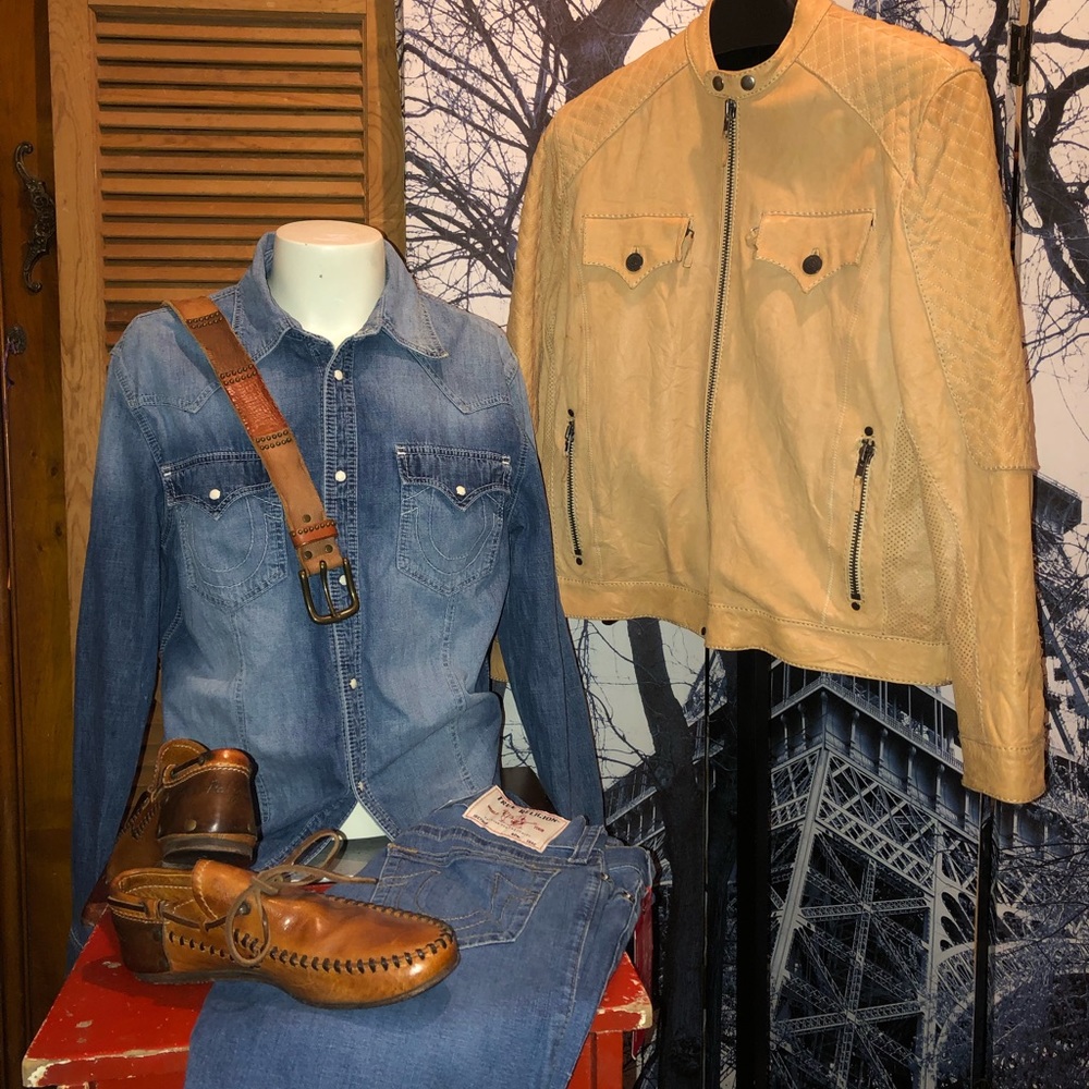 True Religion Men’s Denim Shirt